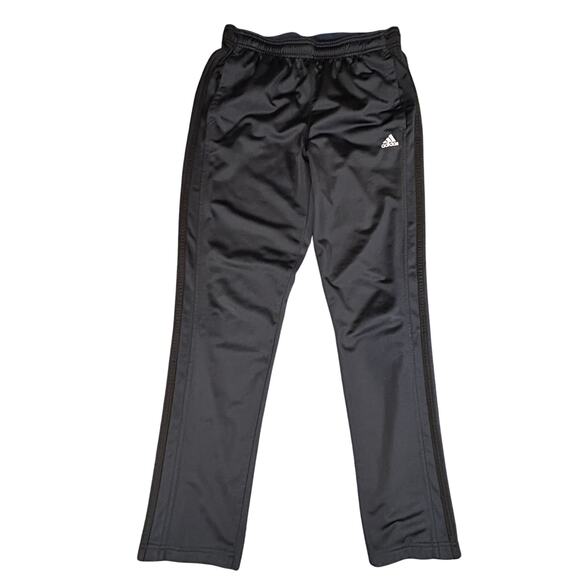 Adidas Climalite Track Pants Leg‎ Zip Size M Blue Athletic Trainer Running - Picture 1 of 8